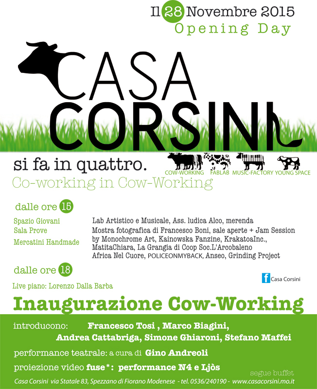 Inaugurazione Casa Corsini Cowrking